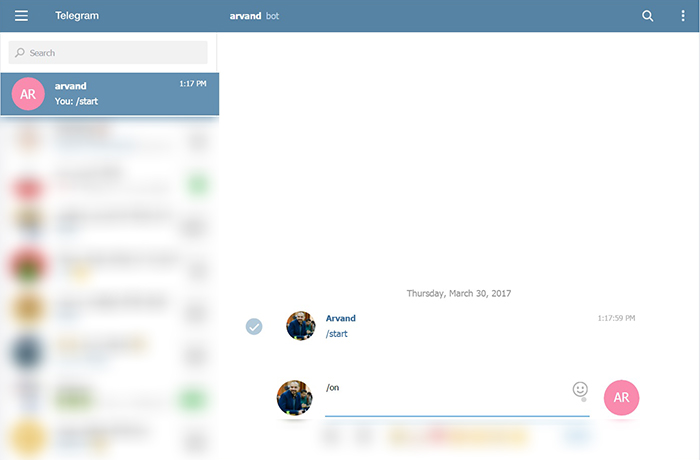 ارتباط تلگرام با برد رزبری پای در اینترنت اشیاء iot-digispark 1