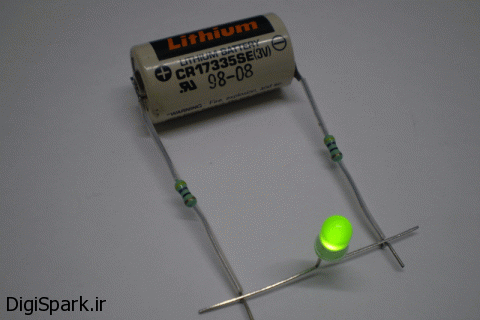 مداری برای تست LED - دیجی اسپارک