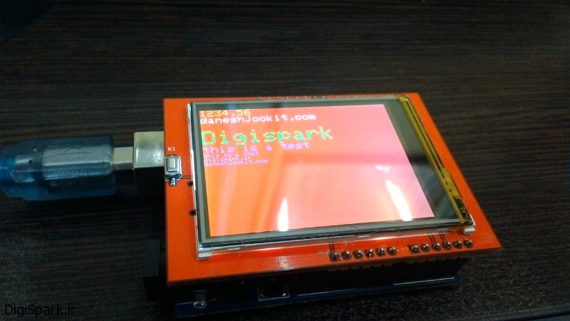 شیلد TFT LCD لمسی آردویتپ