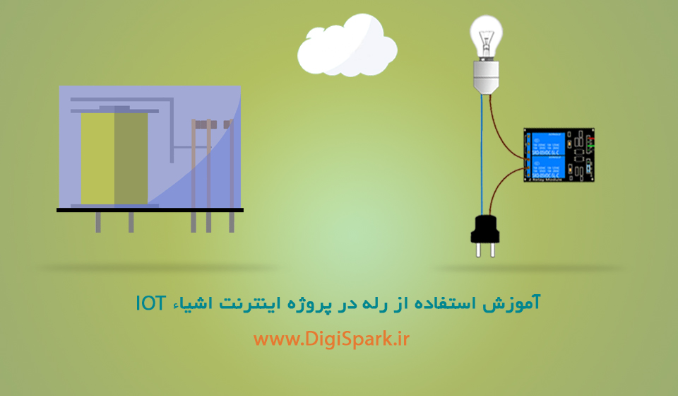 آموزش استفاده از رله Relay در پروژه اینترنت اشیاء IOT Relay SSR