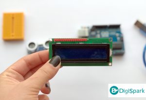 نمایشگر LCD کاراکتری آردوینو - LCD 2x16 - دیجی اسپارک