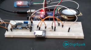 Project the turn system with audio playback and show turn with Arduino