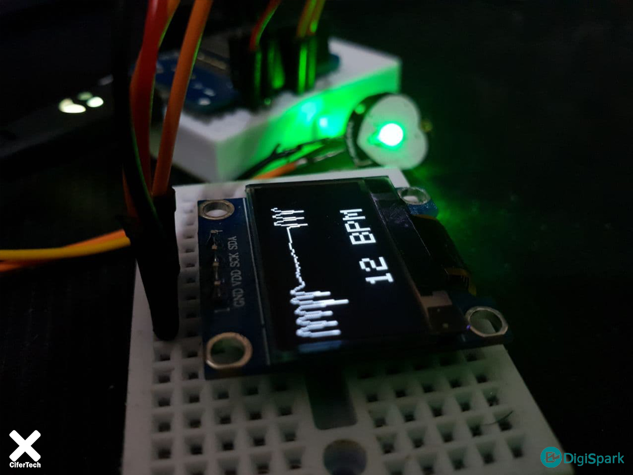 Making a simple ECG device with Pulse Sensor
