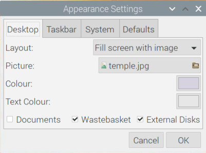 تنظیمات نوع نمایش در سیستم عامل رزبری پای - دیجی اسپارک
