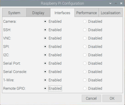 تنظیمات Interface سیستم عامل رسپبری پای - دیجی اسپارک