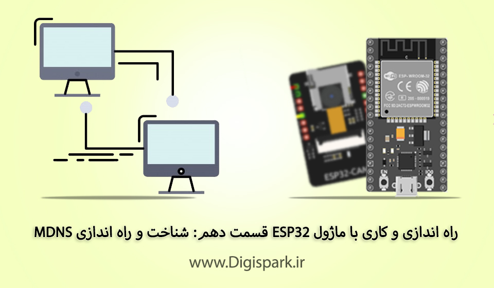 راه اندازی و کاری با ماژول ESP32 قسمت دهم: شناخت و راه اندازی MDNS ...