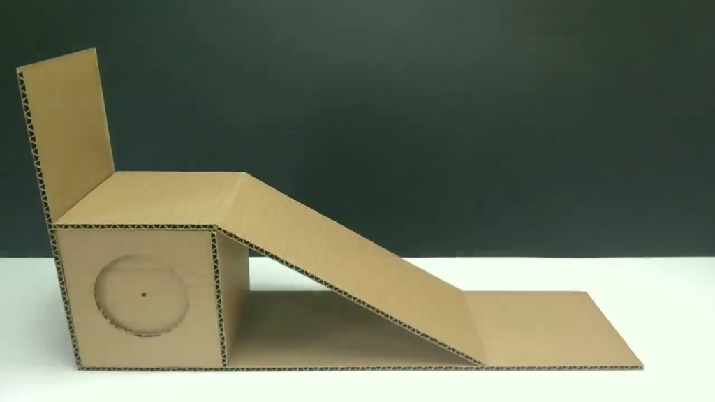 ساخت بدنه نهایی کاردستی پله برقی با کارتن مقوایی - دیجی اسپارک