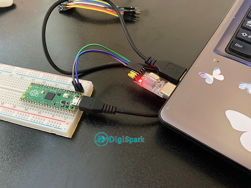 راه اندازی ارتباط سریال UART با برد رزبری پای پیکو - دیجی اسپارک