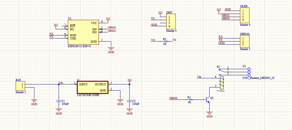 پروژه ESP-Now طراحی PCB انتقال اطلاعات - دیجی اسپارک