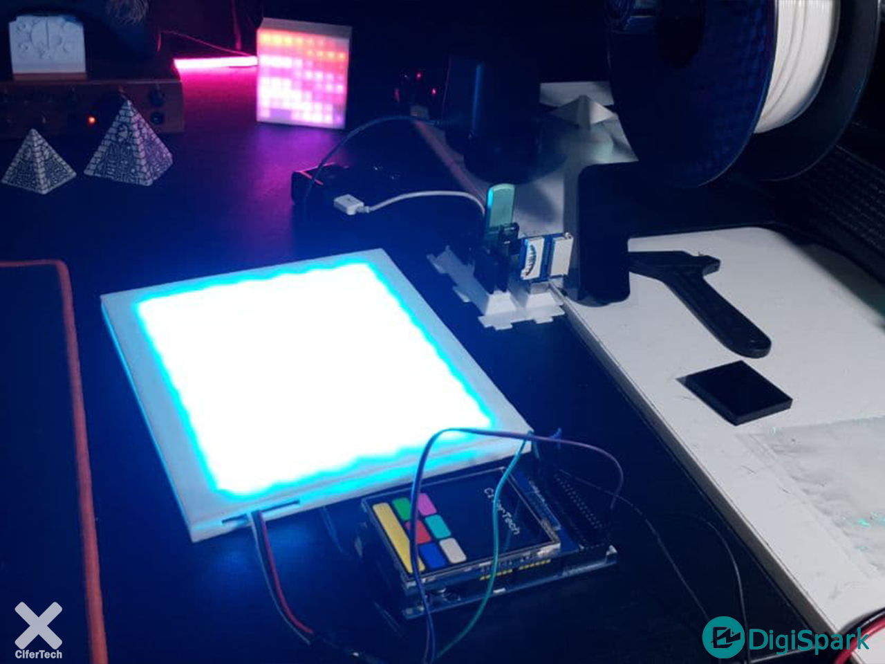پروژه رابط کاربری برای LED نئوپیکسل با برد آردوینو - دیجی اسپارک