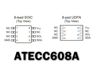 بررسی پایه های ATECC608A - دیجی اسپارک
