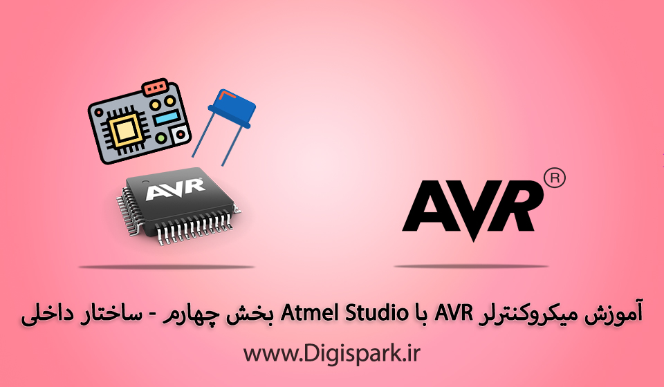 آموزش میکروکنترلر AVR با کامپایلر Atmel Studio بخش چهارم: ساختار داخلی ...