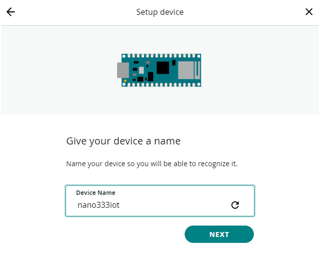 انتخاب اسم برای برد آردوینو در پلتفرم Arduino IoT  - دیجی اسپارک